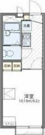 レオパレス藤が丘2番館の物件間取画像
